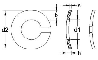 DIN 128 Spring Washers