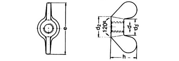 DIN 315 Wing Nuts