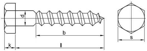 DIN 571 Wood Screws