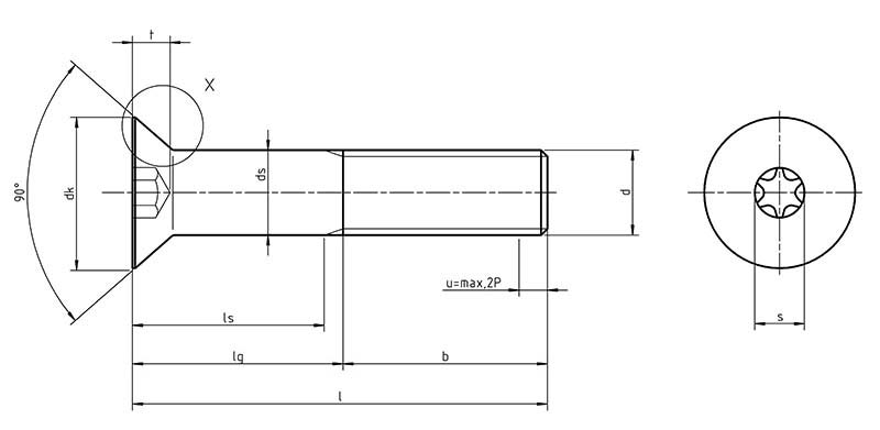 DIN 7991 Hexagon Socket Countersunk Head Screws