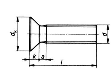 Philip Flat Head Countersunk Screws (Metric)