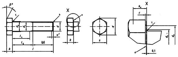 IS 1363-1 Hexagon Head Bolt