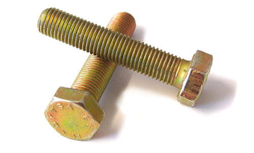 Yellow Zinc Plated Fasteners